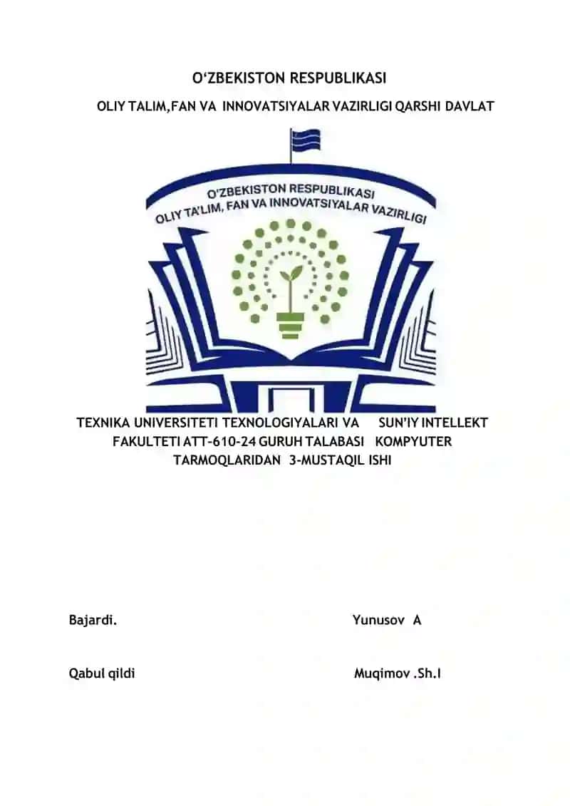 Komyuter tarmoqlari