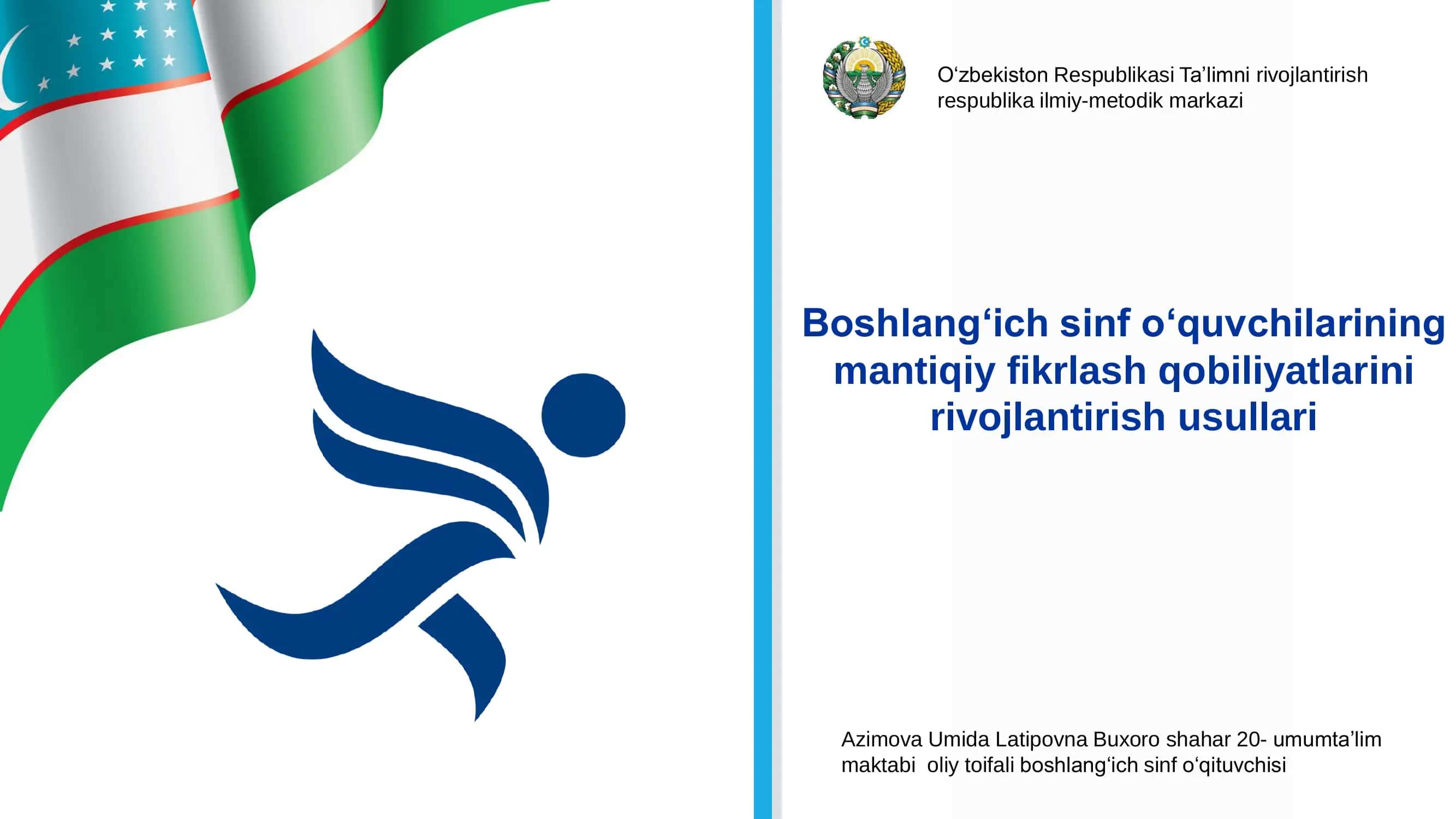 Mantiqiy va teran fikrlash usullari 1