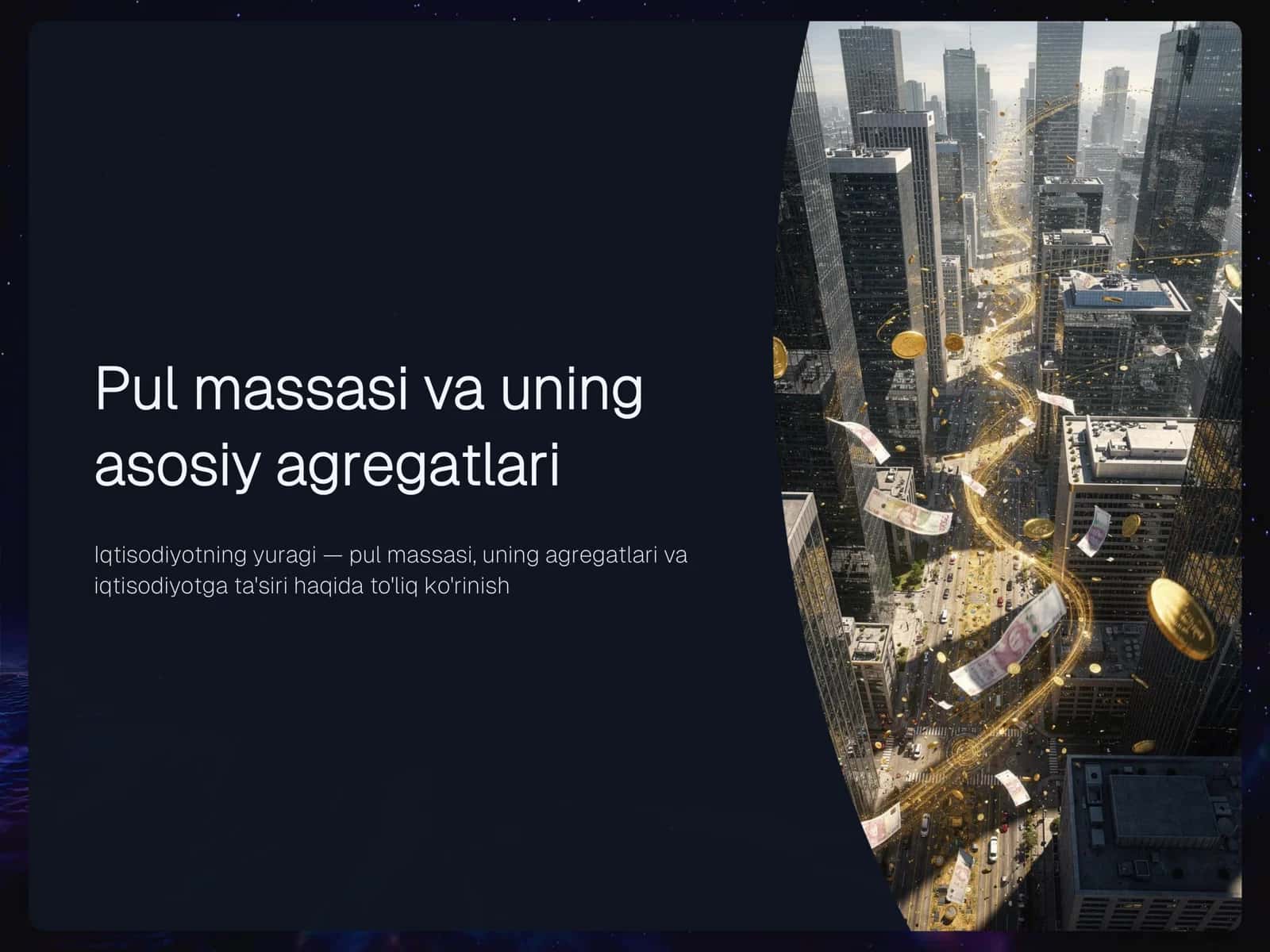 Pul massasi va uning asosiy agregatlari 1