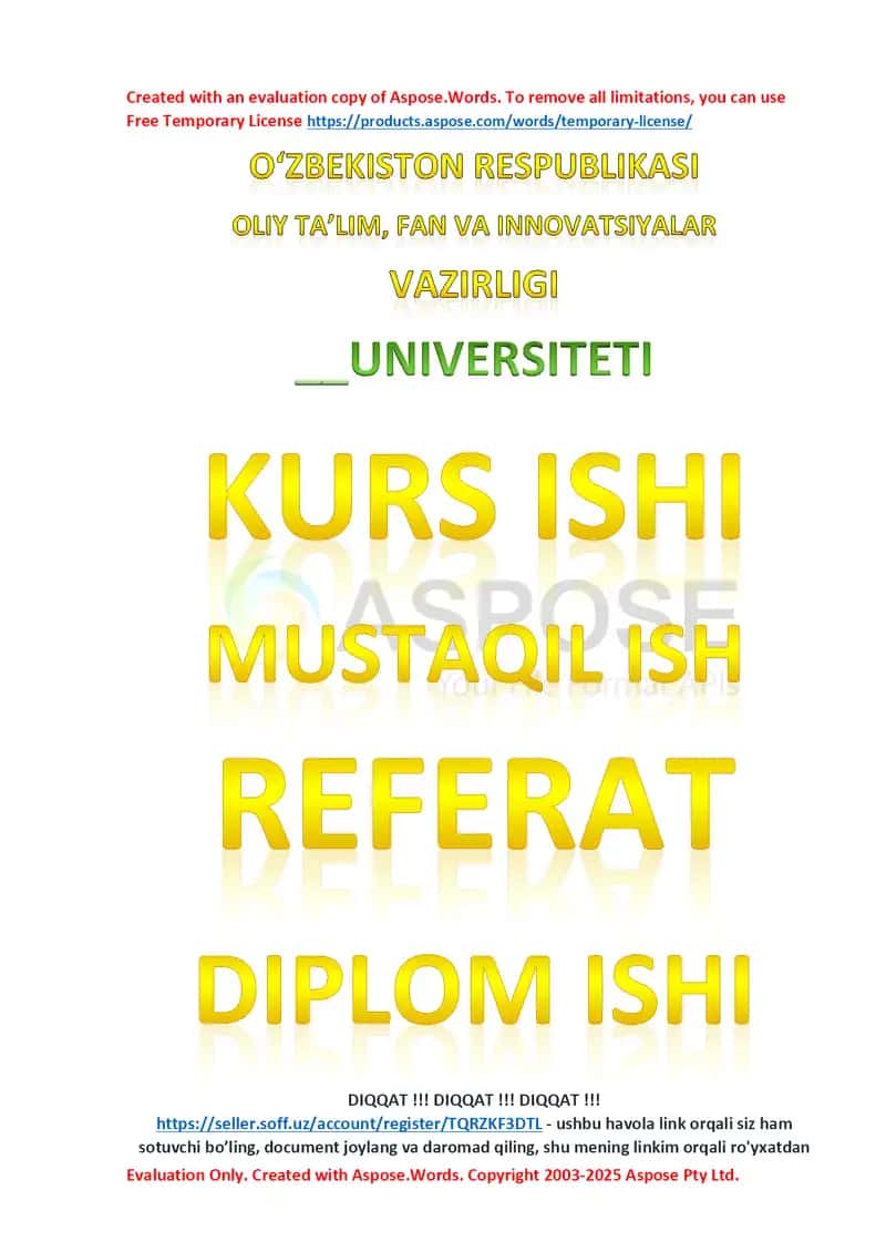 Qurilish mahsulotining tannarxi 1