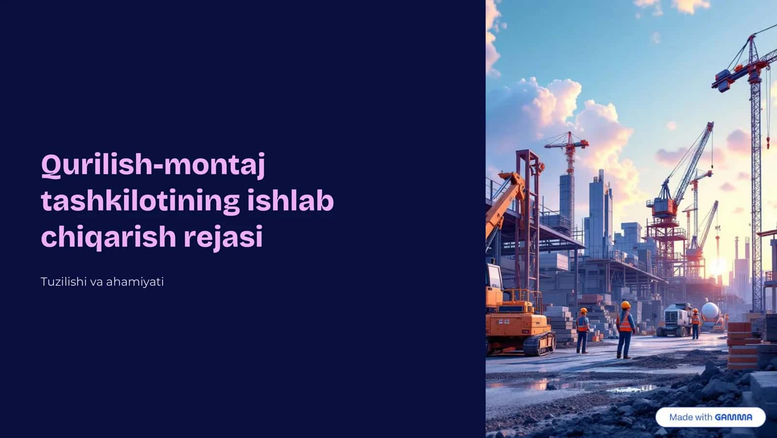 Qurilish-montaj 1