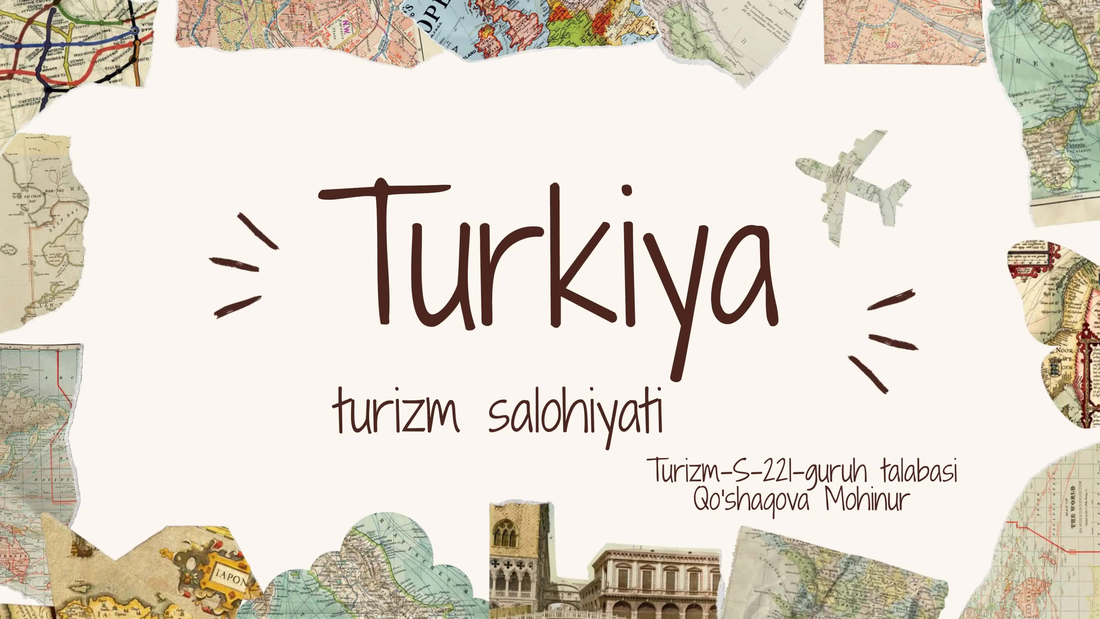 Turkiya turizm salohiyati 1