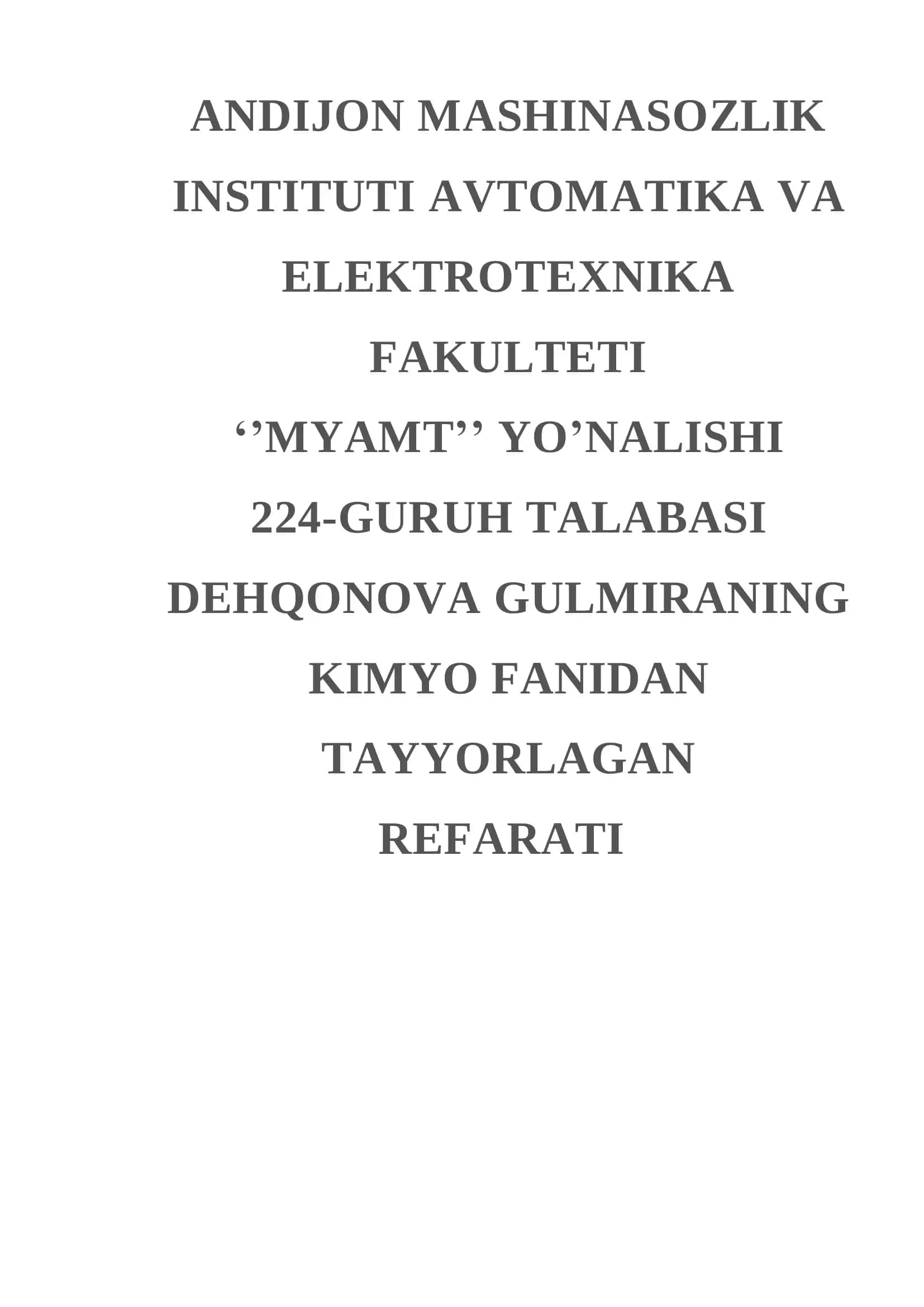 REFARATI Galvanik Elementlar 1