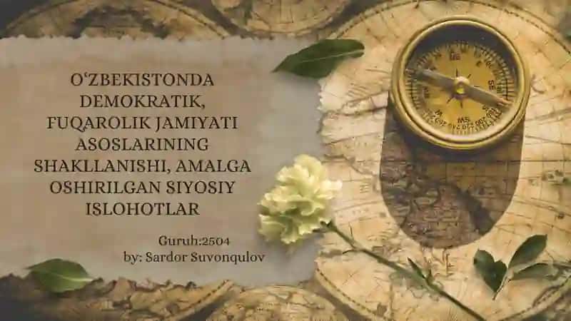 Prezentatsiya uchun tayyor shablon