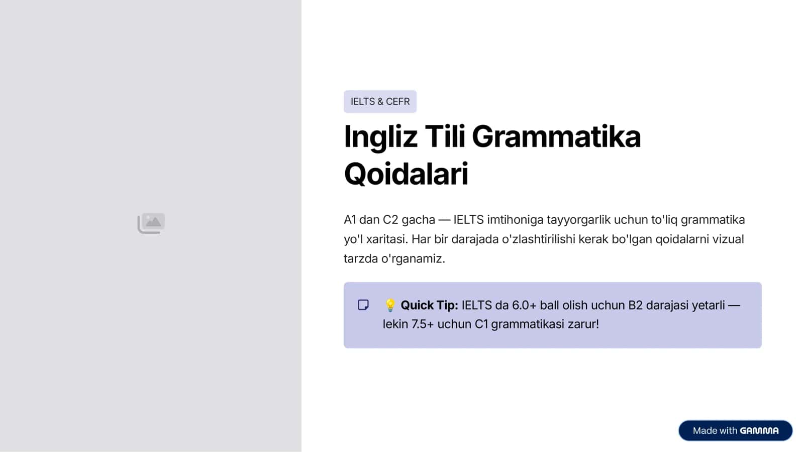 Ingliz Tili Grammatika Qoidalari 1