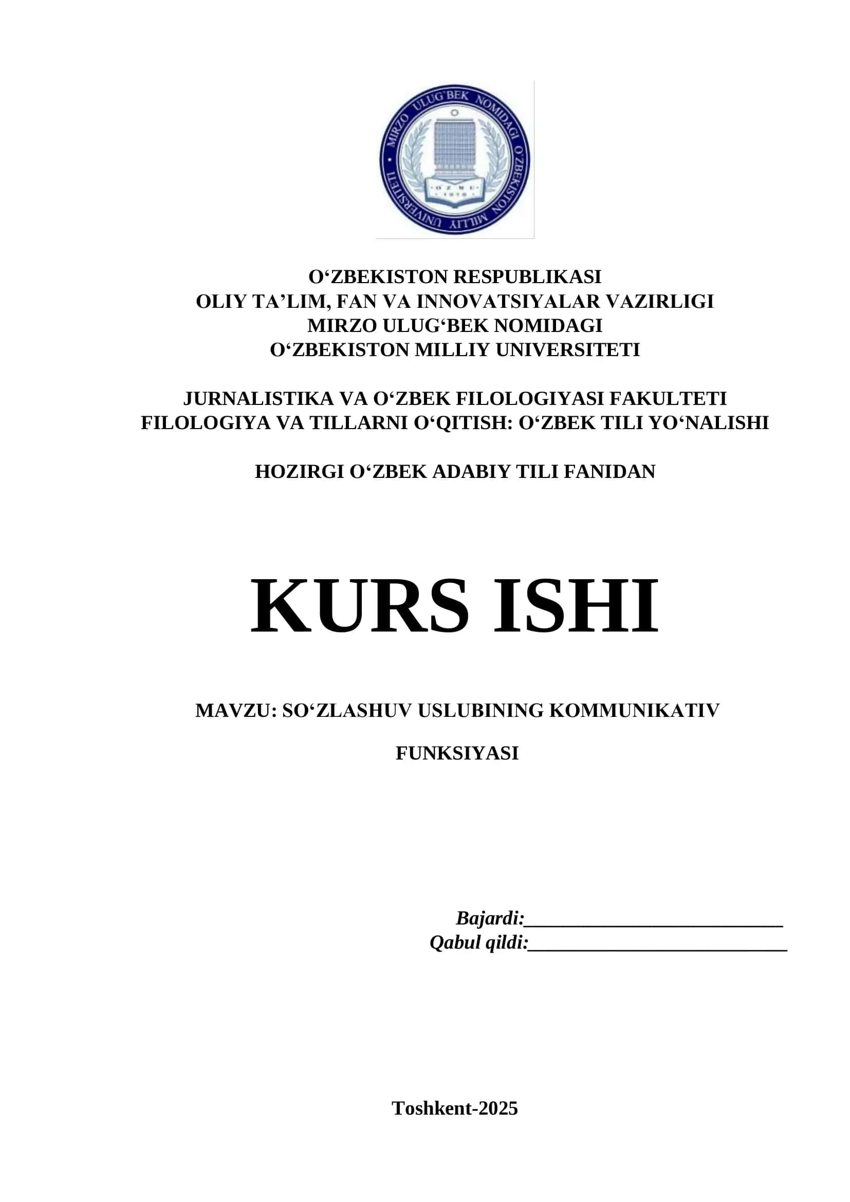 SO‘ZLASHUV USLUBINING KOMMUNIKATIV FUNKSIYASI 1