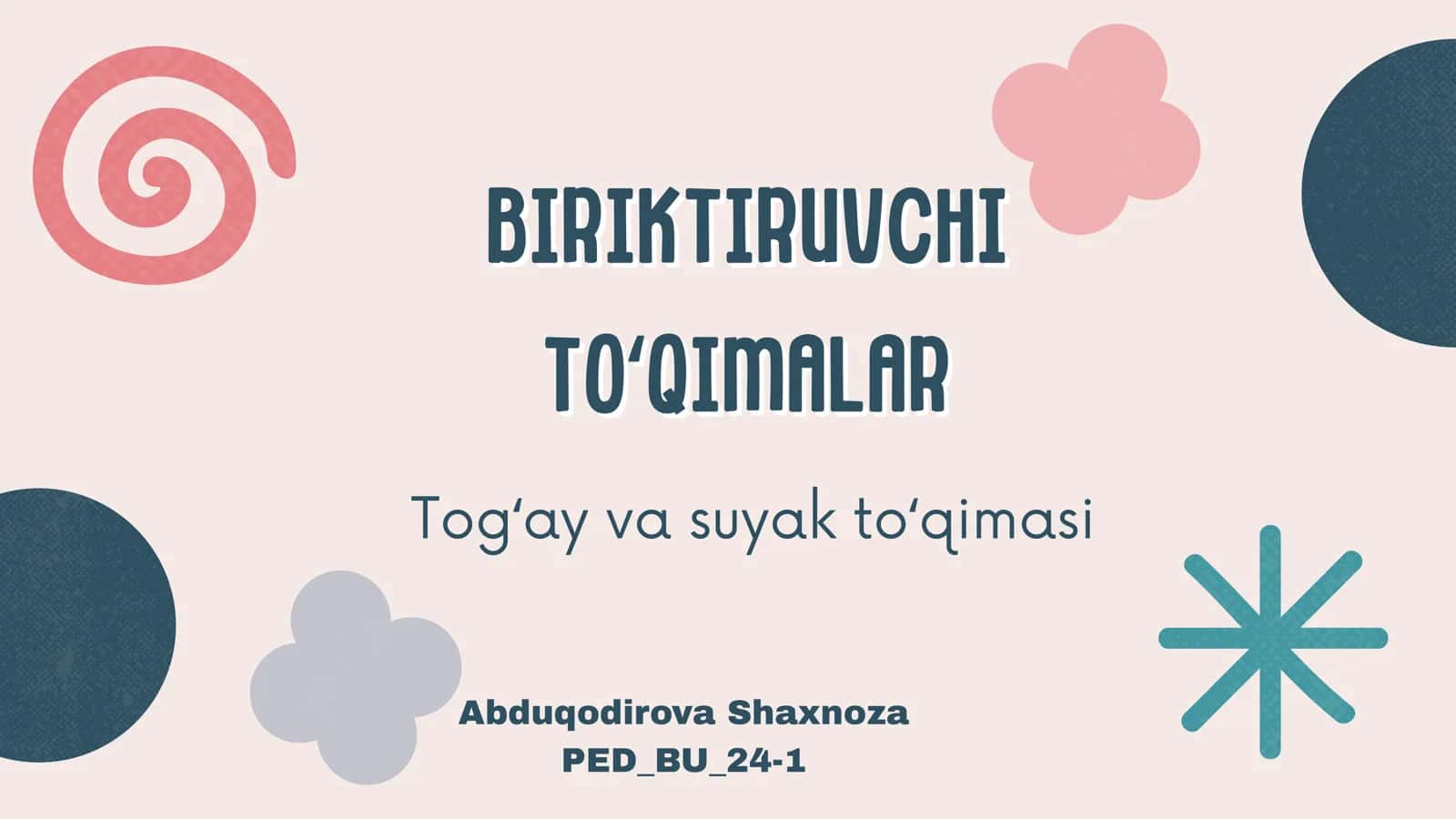 Togʻay va suyak toʻqimasi 1