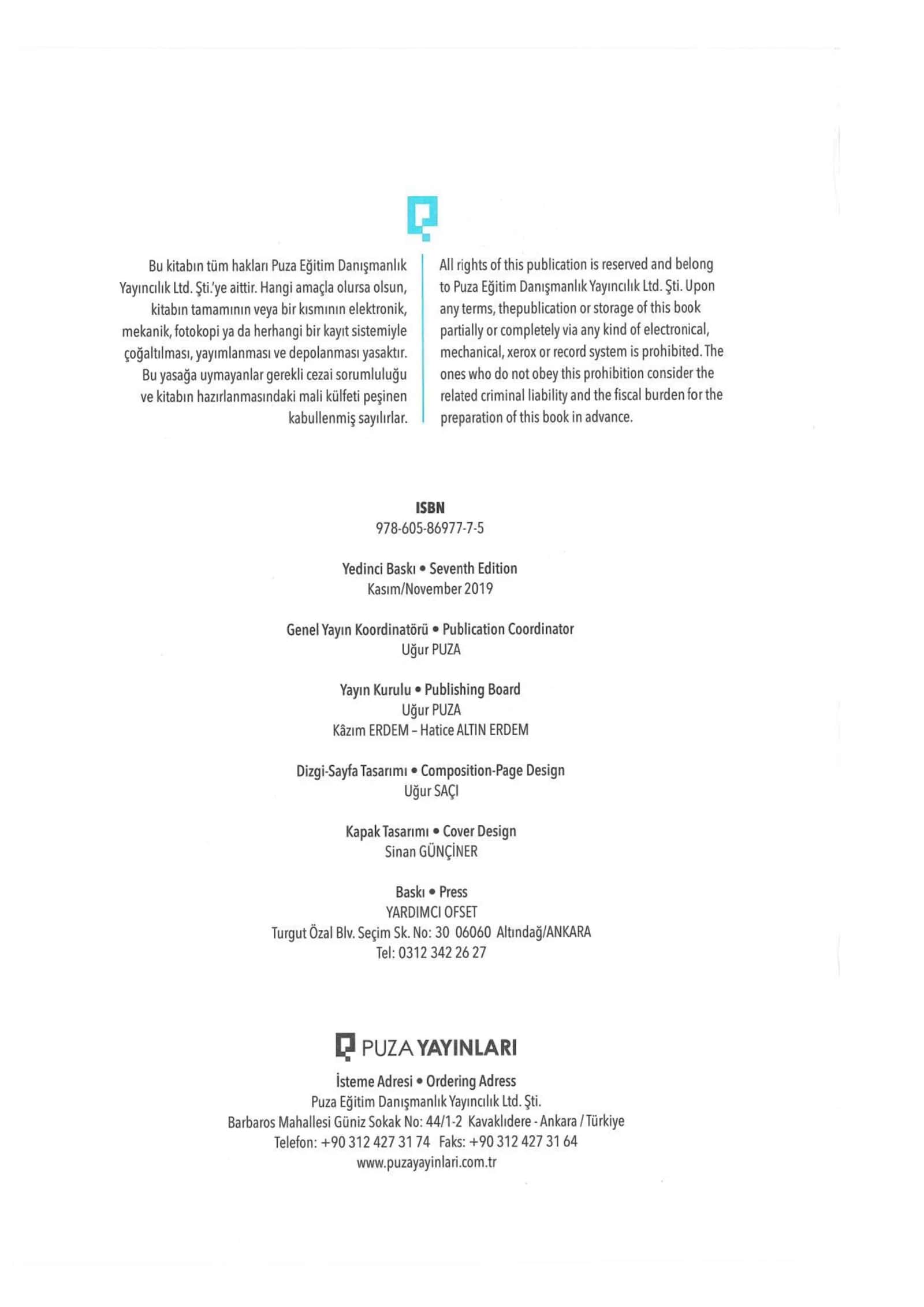 PUZA YAYINLARI MATEMATIKA(Turkcha) 1-qism PDF 1