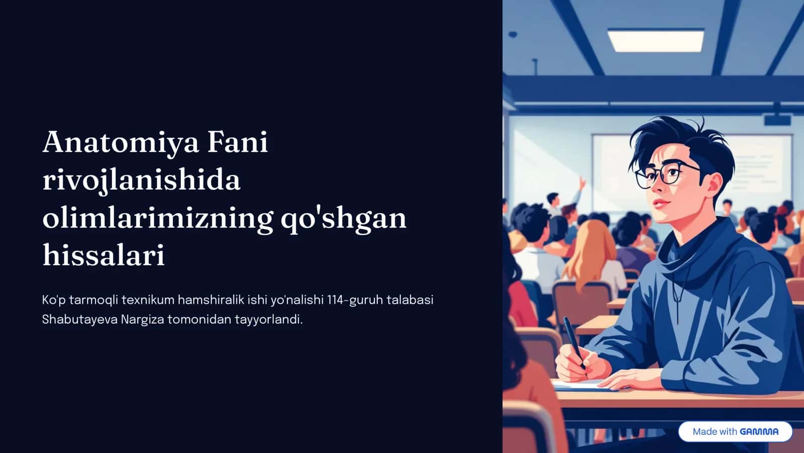 Anatomiya Fani va Uning Ahamiyati 1
