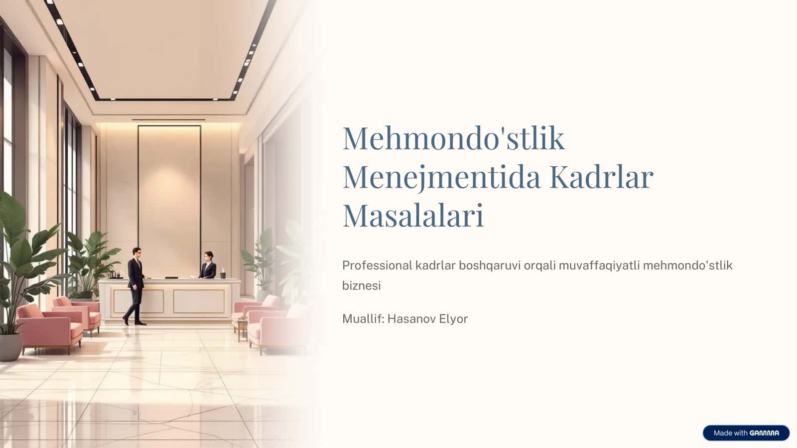 Mehmondo'stlik 1