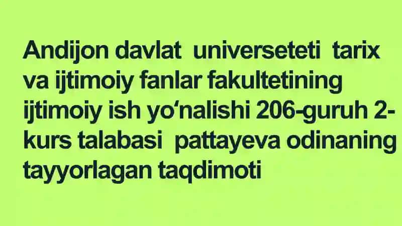 Gumanitar krizis sharoitida ytimoiy burdamlikni shakliantirish 1