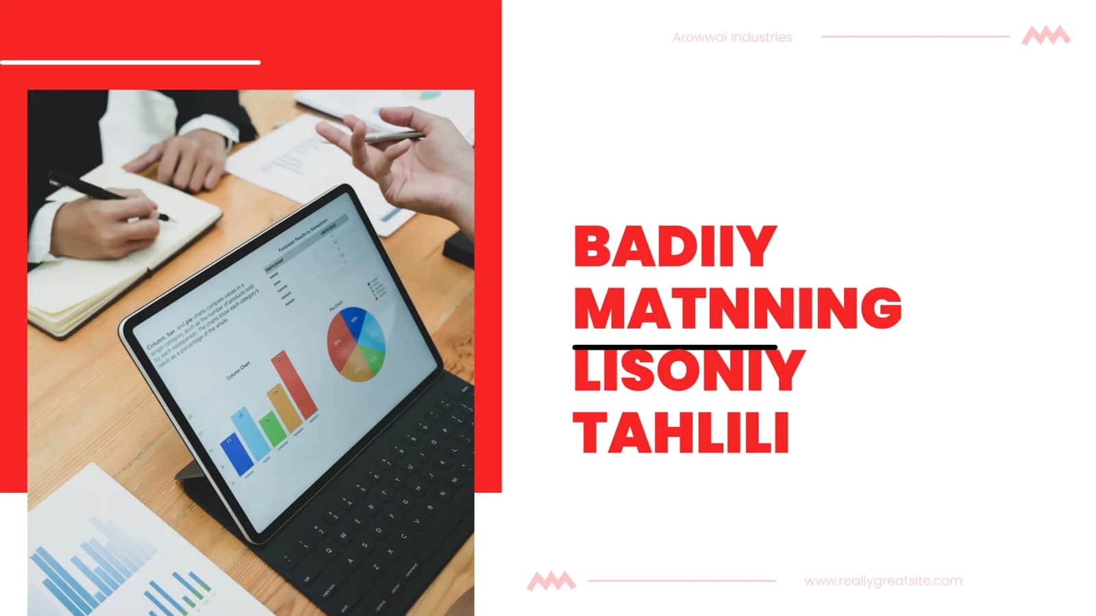 BADIIY MATNNING LISONIY TAHLILI 1