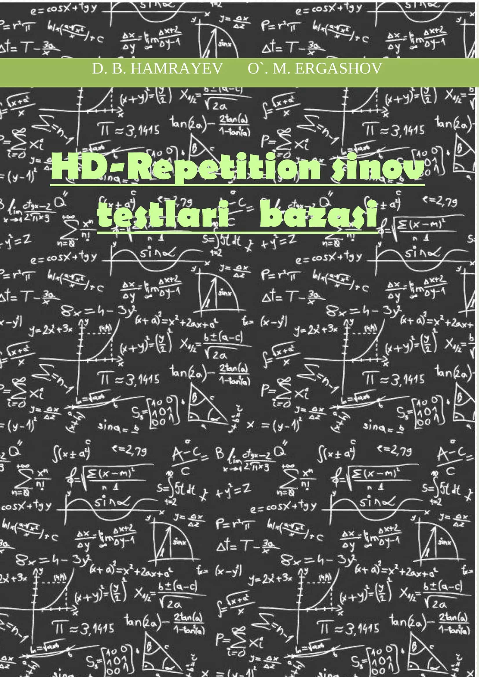 HD-Repetition sinov testlari bazasi 1