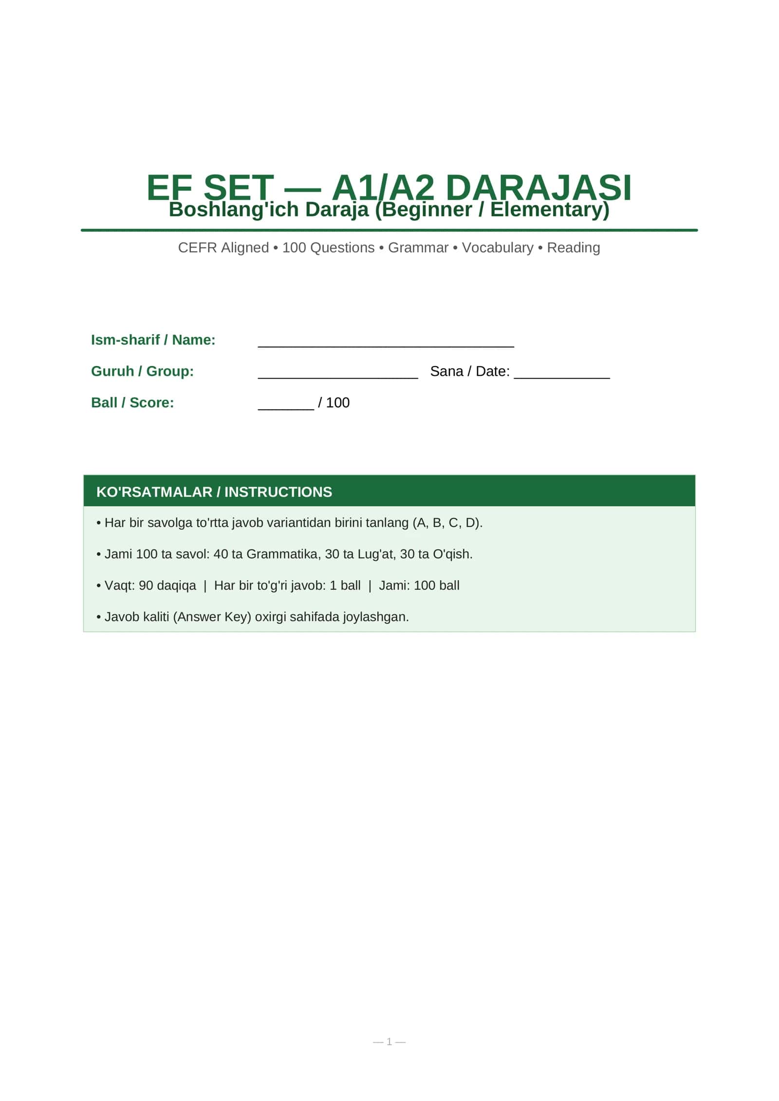 EF_SET_A1_A2_Test 1
