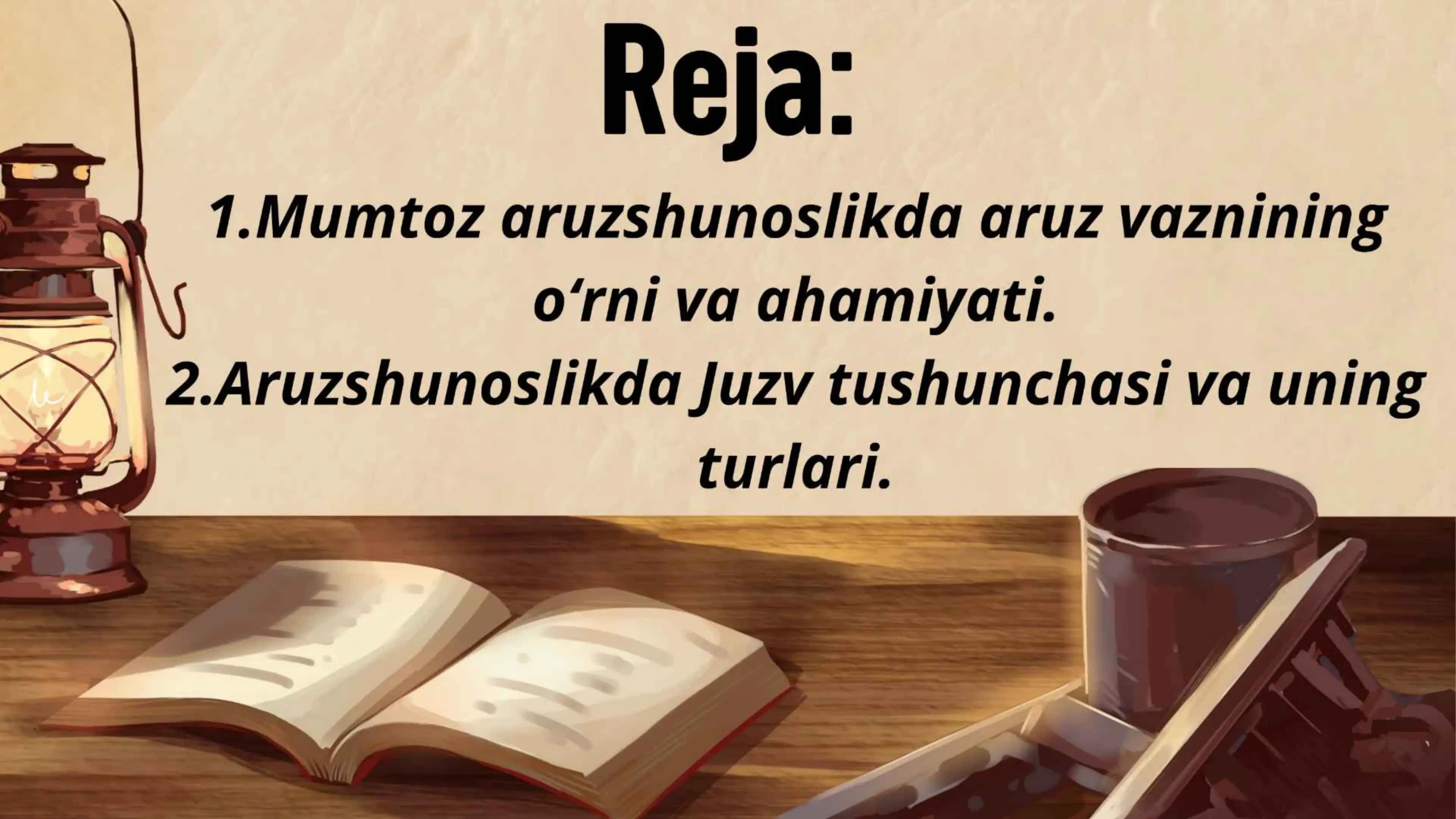 Mumtoz aruzshunoslik asoslari 1