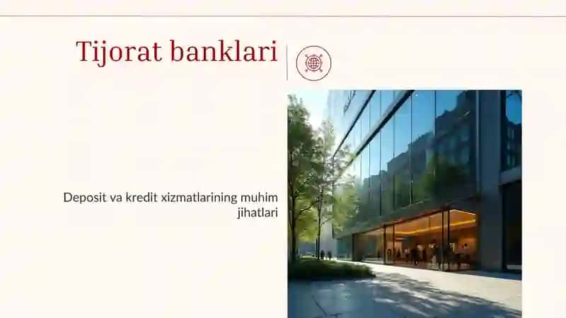 Tijorat banklari 1