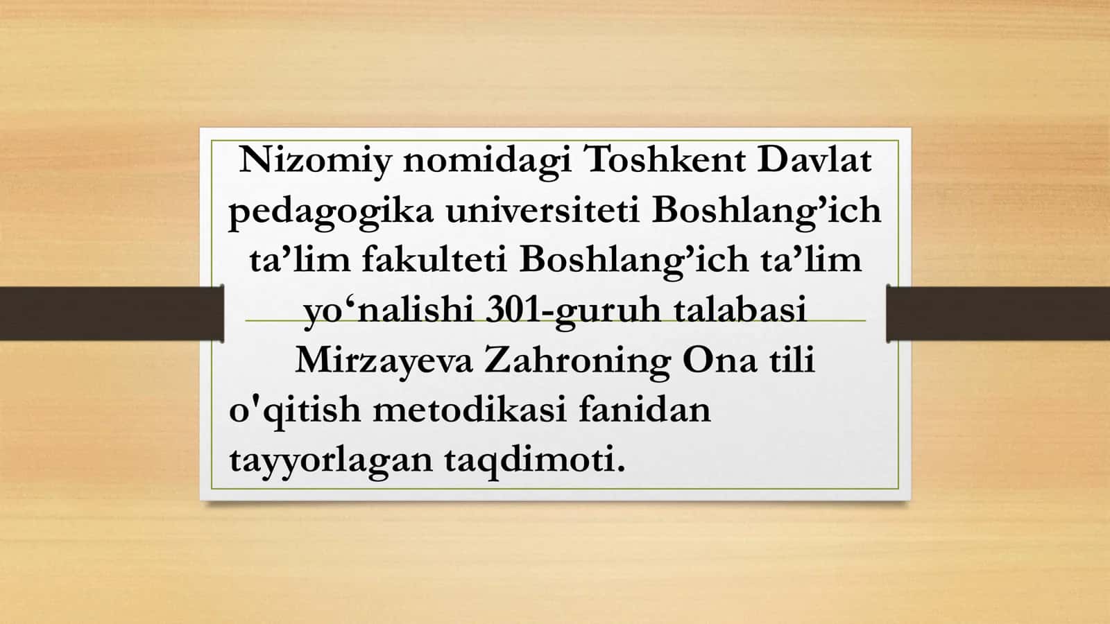 So’z turkumlarini o'rganishda hosil qilinadigan orfografik bilimlar 1