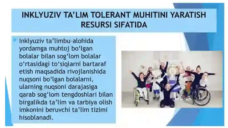 Inklyuziv Taʼlim 1