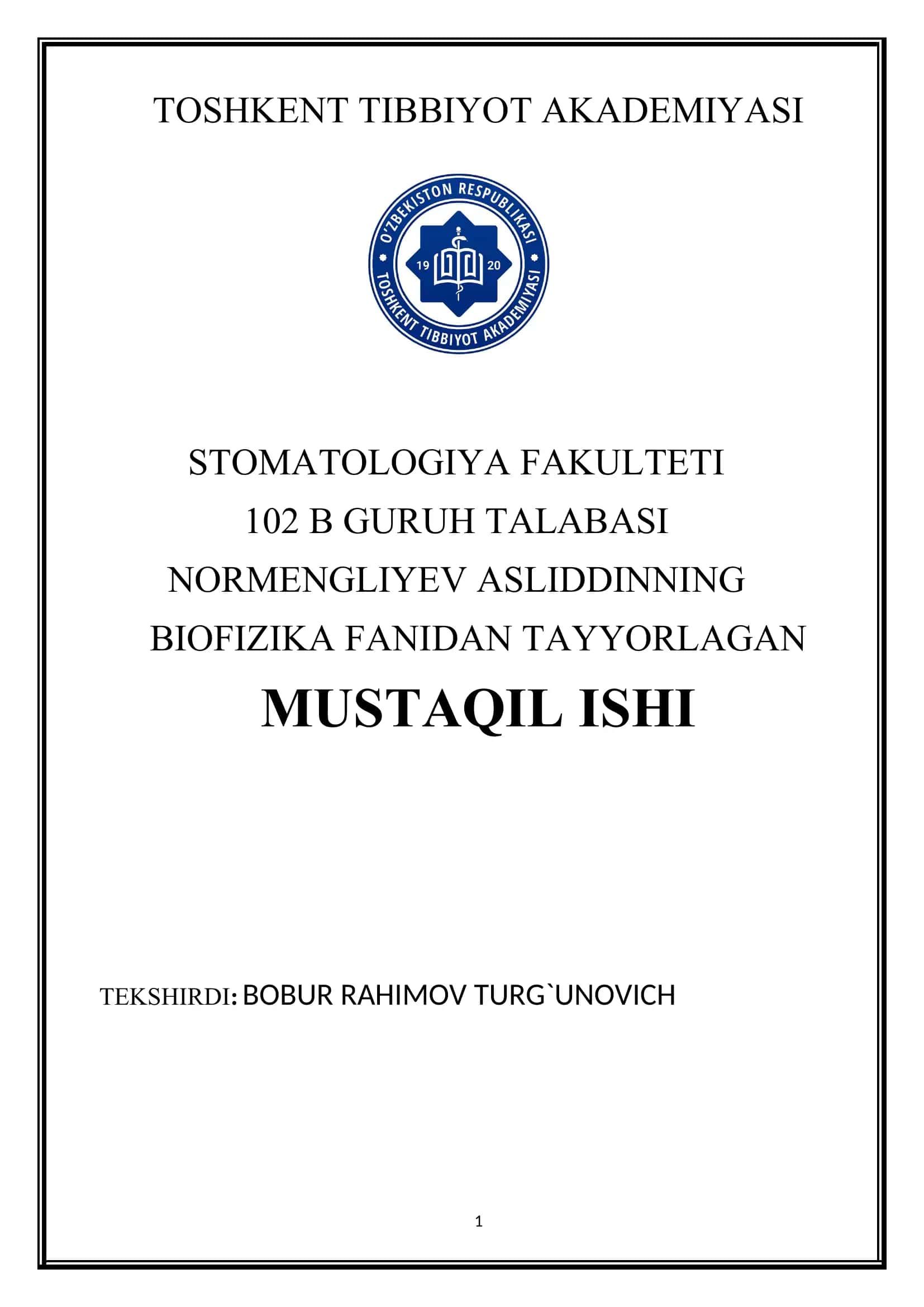 Havo va gaz emboliyasi 1