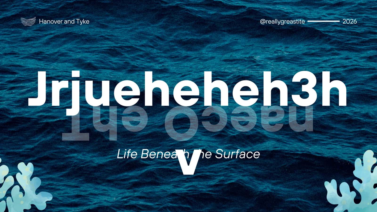 Life Beneath the Surface 1
