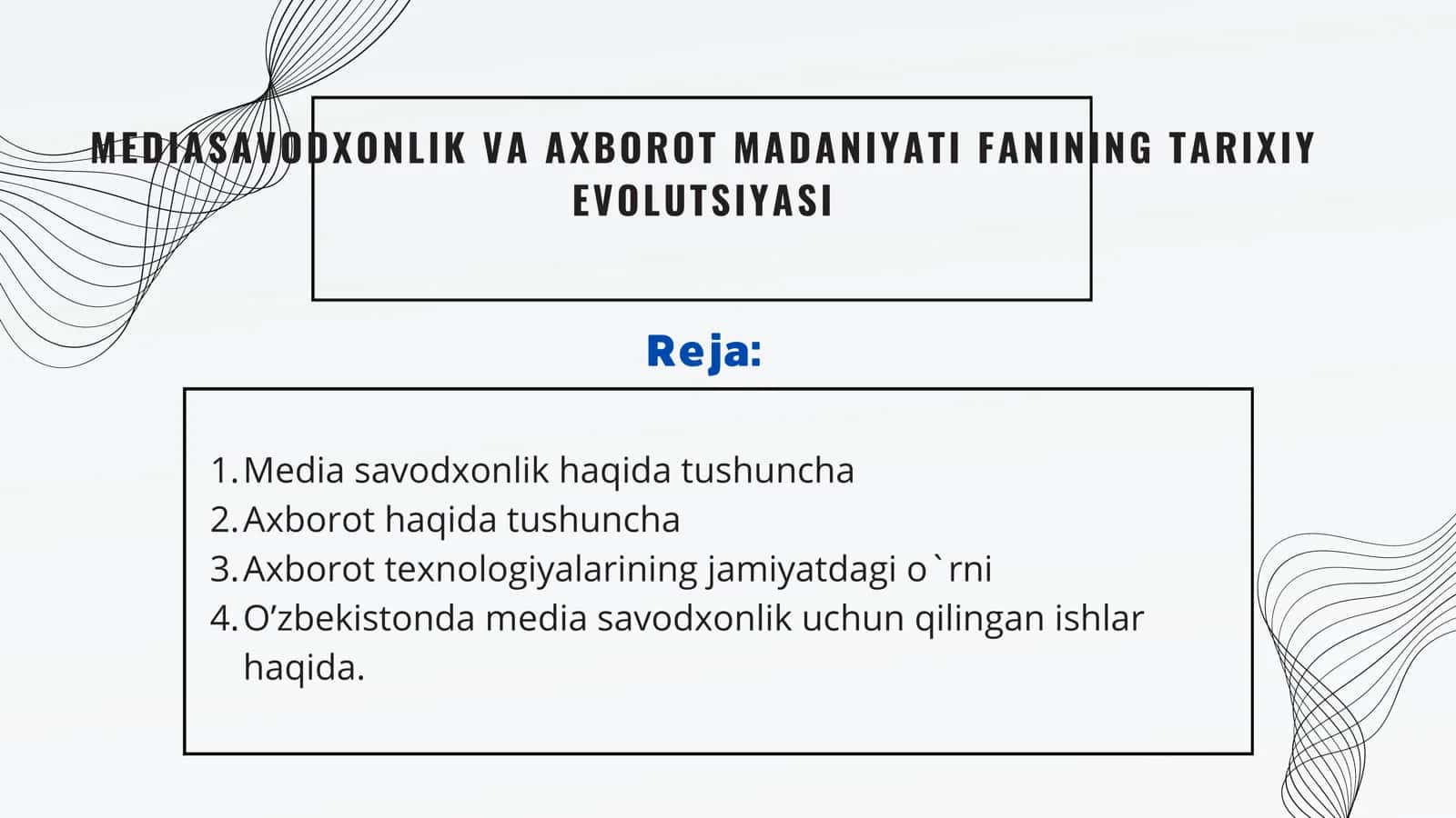 Media savodxonlik va axborot madaniyatining tarixiy evolutsiyasi 1
