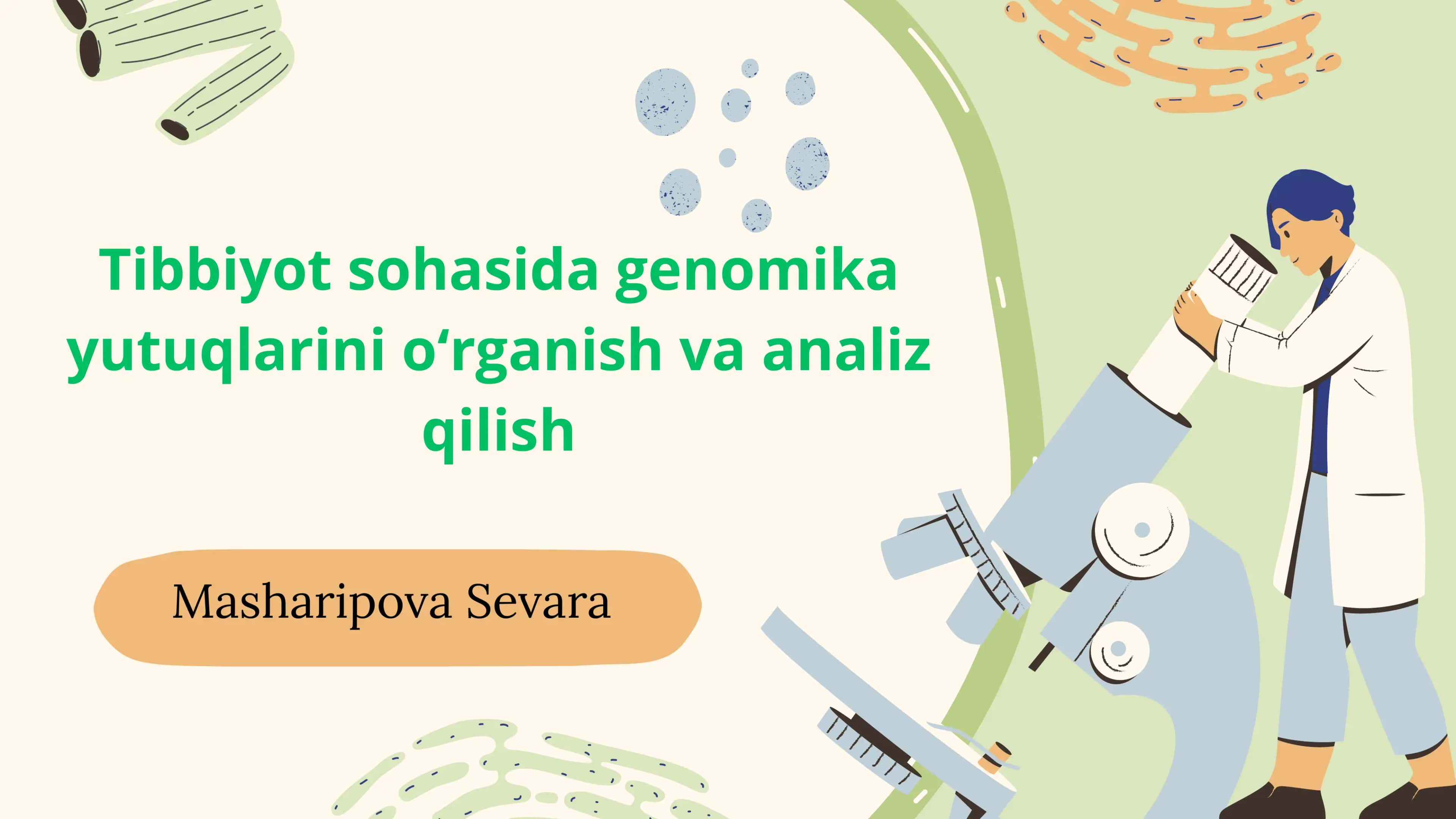Genomika Tibbiyotda Yutuqlar 1