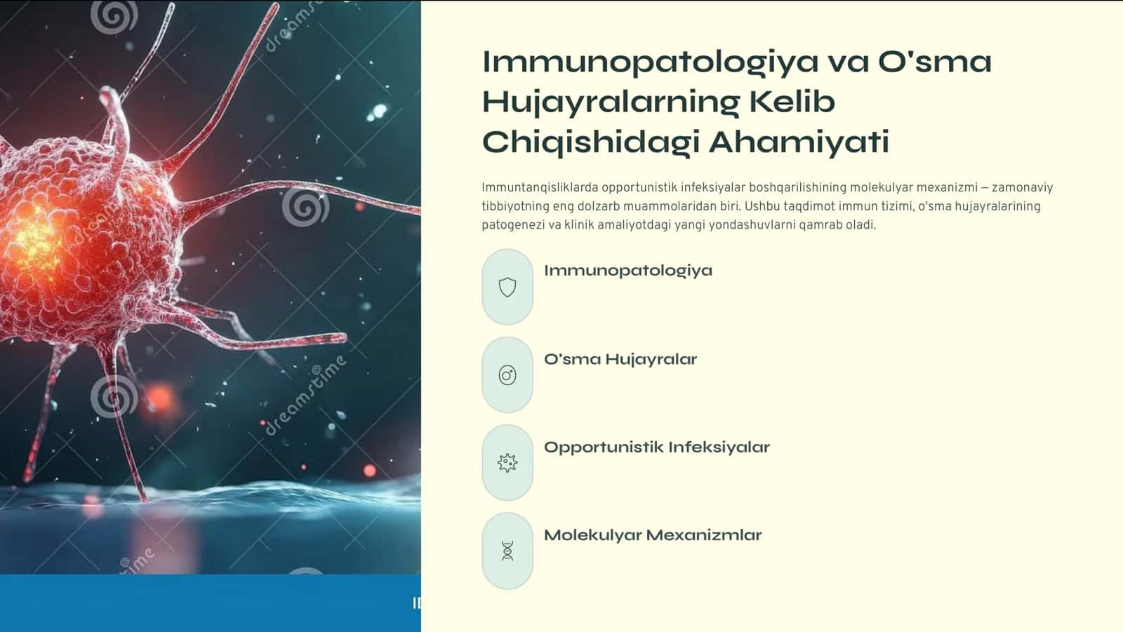 Immunopatologiya va O'sma 1