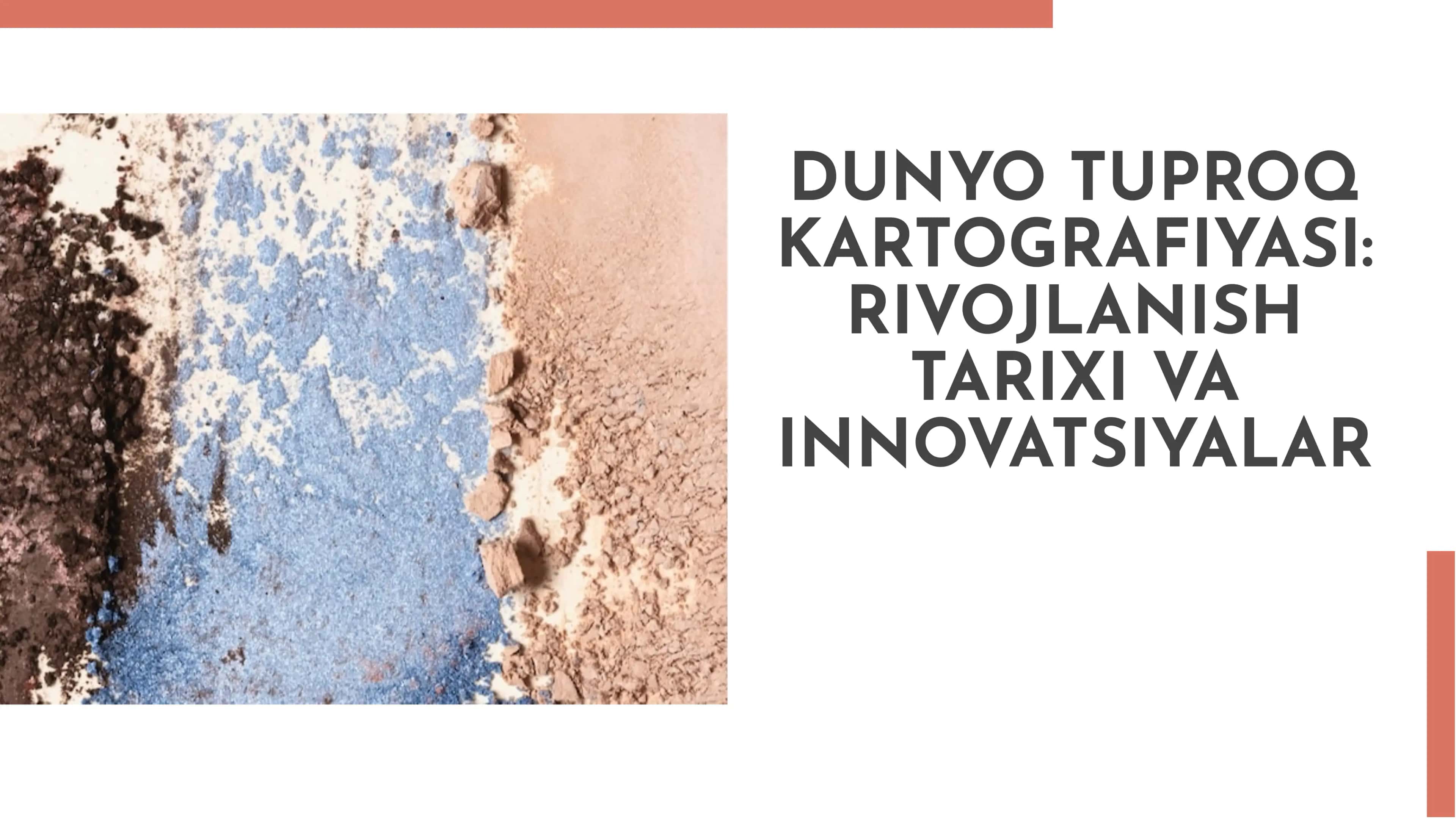 Dunyo Tuproq Kartografiyasi 1