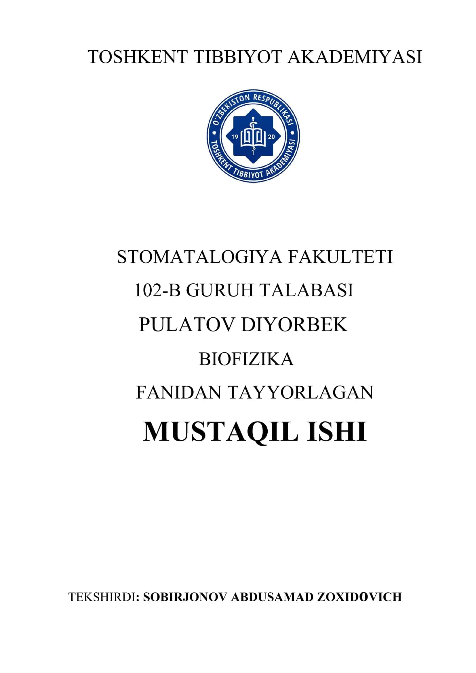 Suyuqliklarning oqishi. Bernulli tenglamasi 1