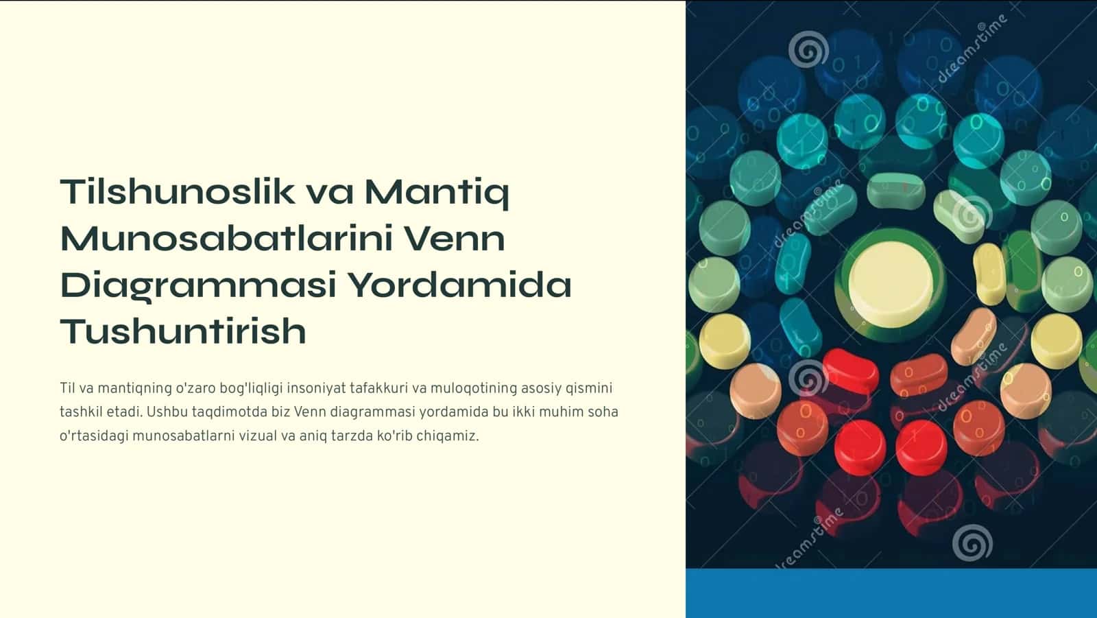 Tilshunoslik va Mantiq Munosabatlarini Venn Diagrammasi Yordamida Tushuntirish 1