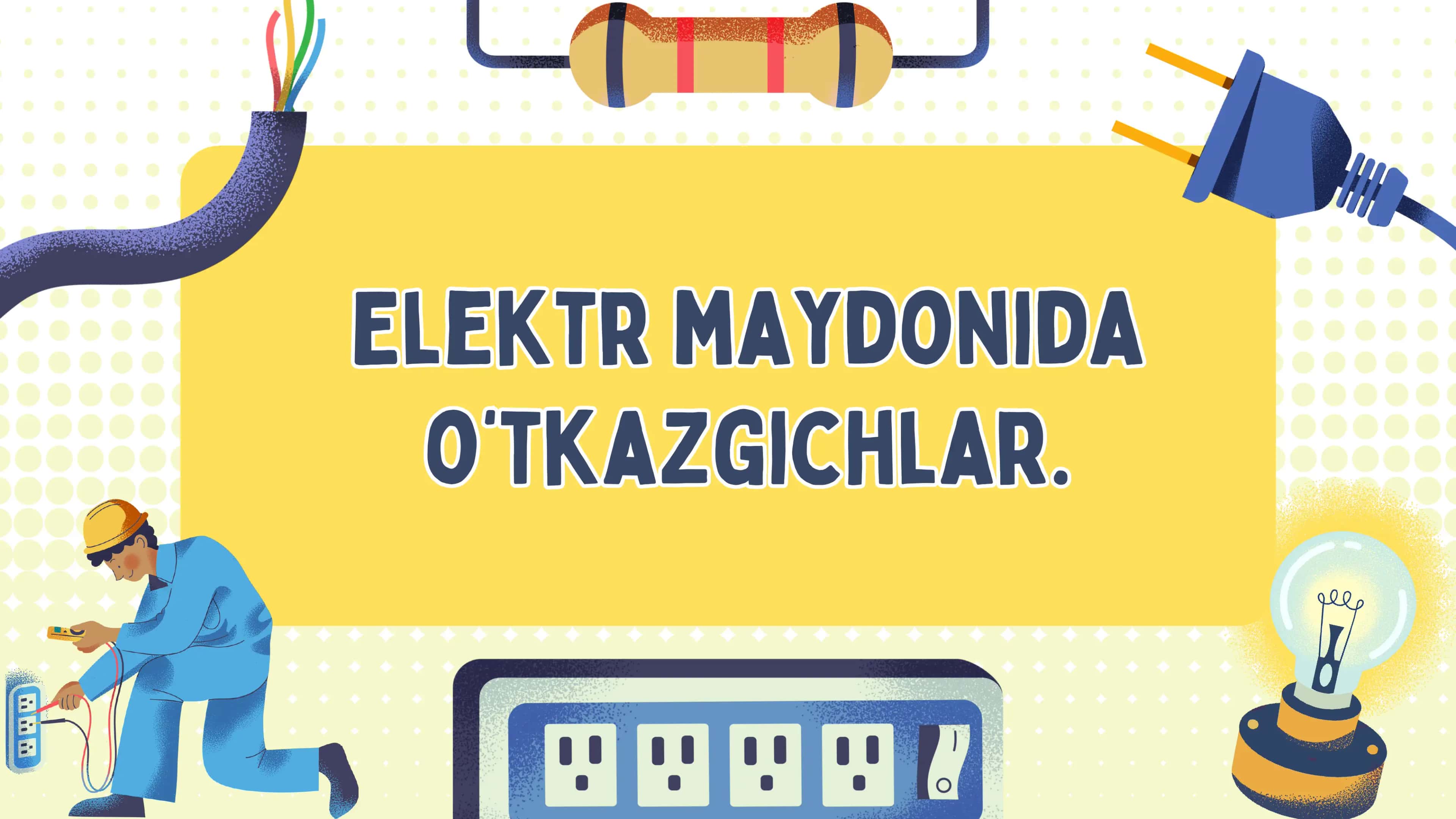 Elektr maydon 1