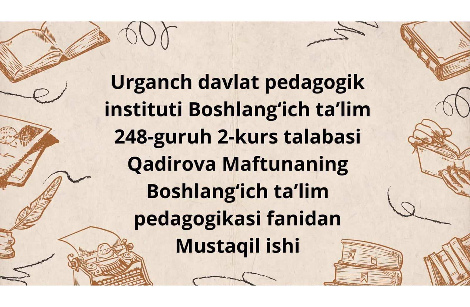 Turkiston oʻlkasida pedagogik fikr taraqqiyoti 1