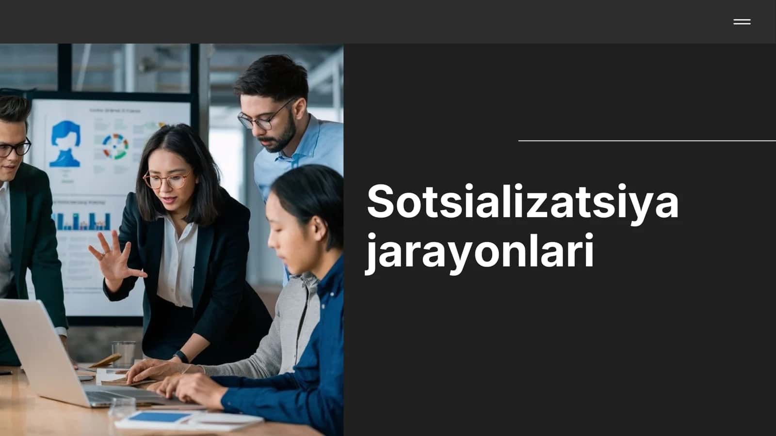 Sotsializatsiya jarayonlari 1