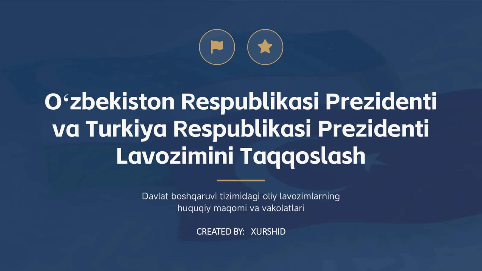 Oʻzbekiston va Turkiya qonun tizimidagi farqlar 1