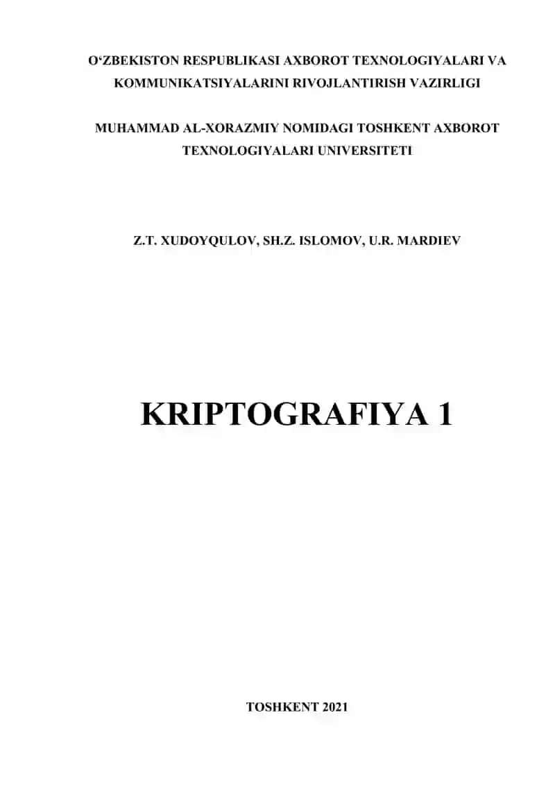 Kriptografiya 1