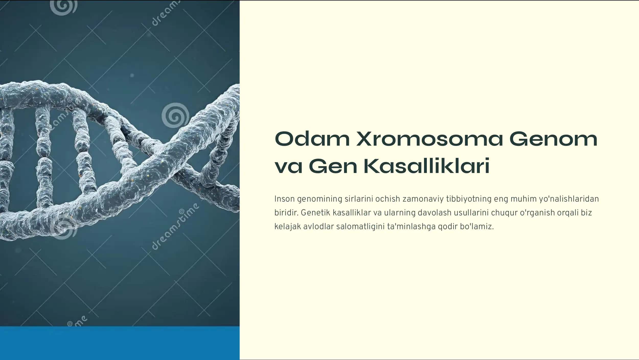Genom va Xromosoma Nima? 1