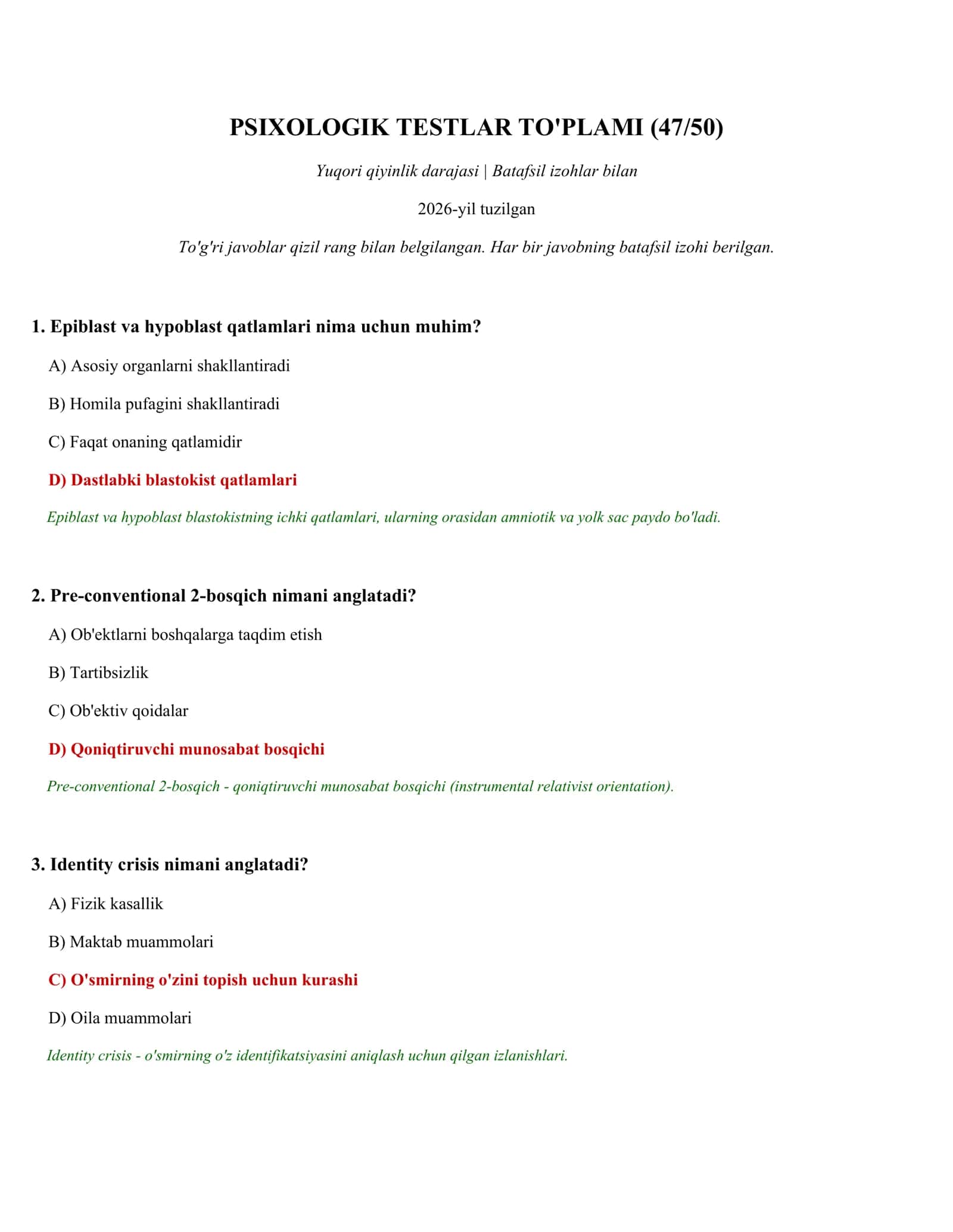 PSIXOLOGIK TESTLAR TO'PLAMI (47/50) 1