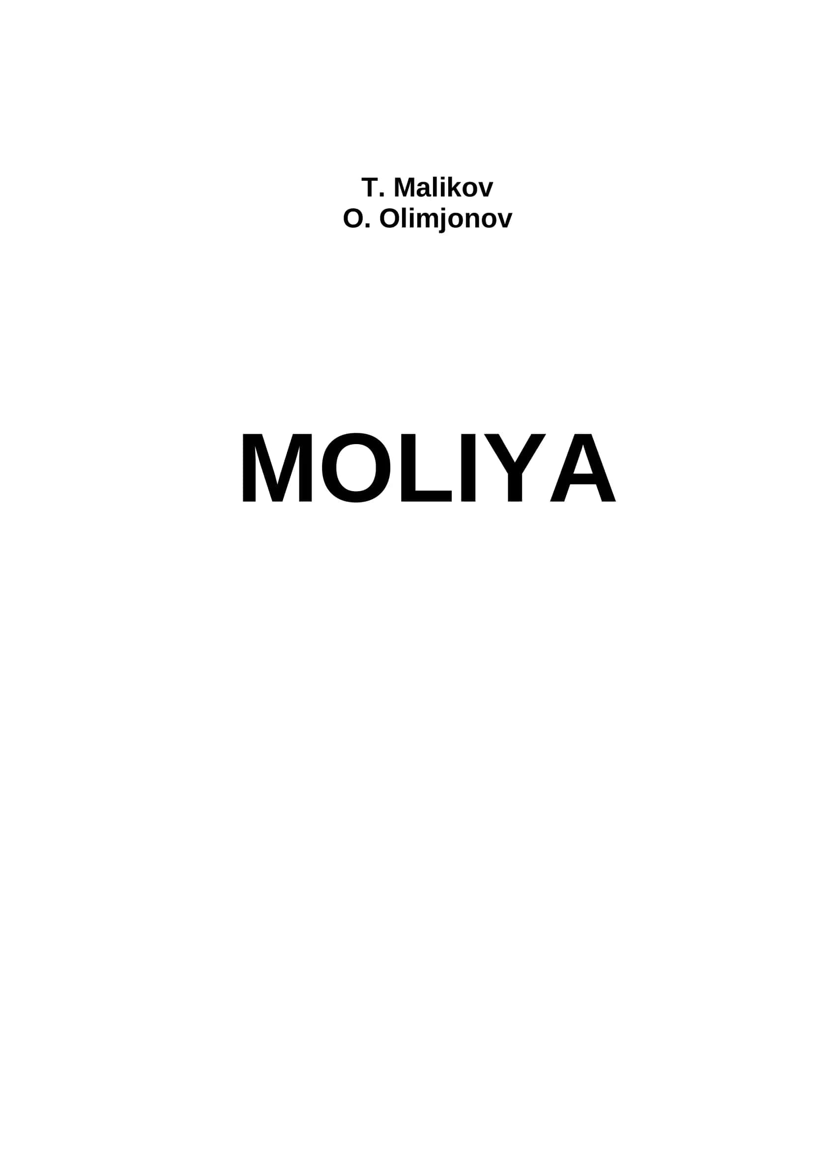 Moliya 1