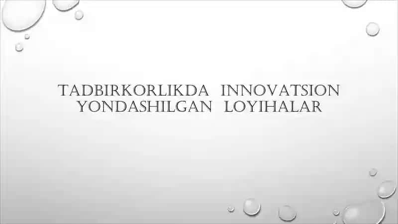 TESLA — ELEKTROMOBILLAR LOYIHASI