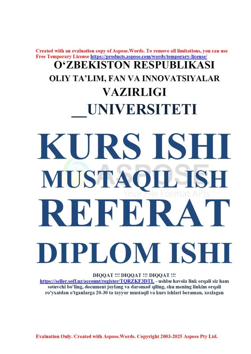 Elementar bo’leksheler fizikasi 1