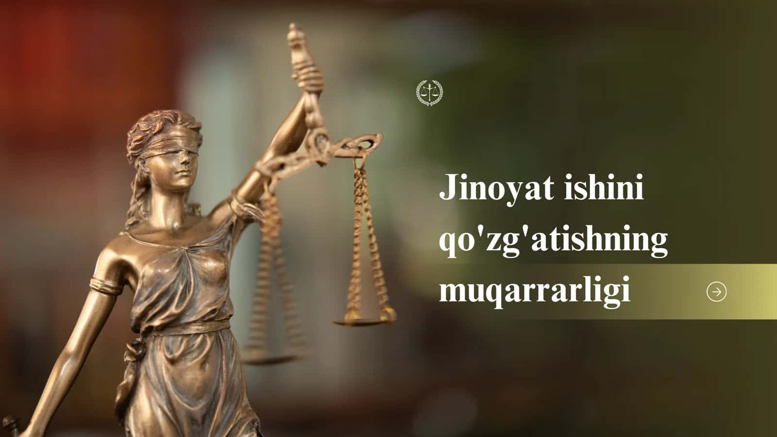 Jinoyat ishini qo'zg'atishning muqarrarligi 1