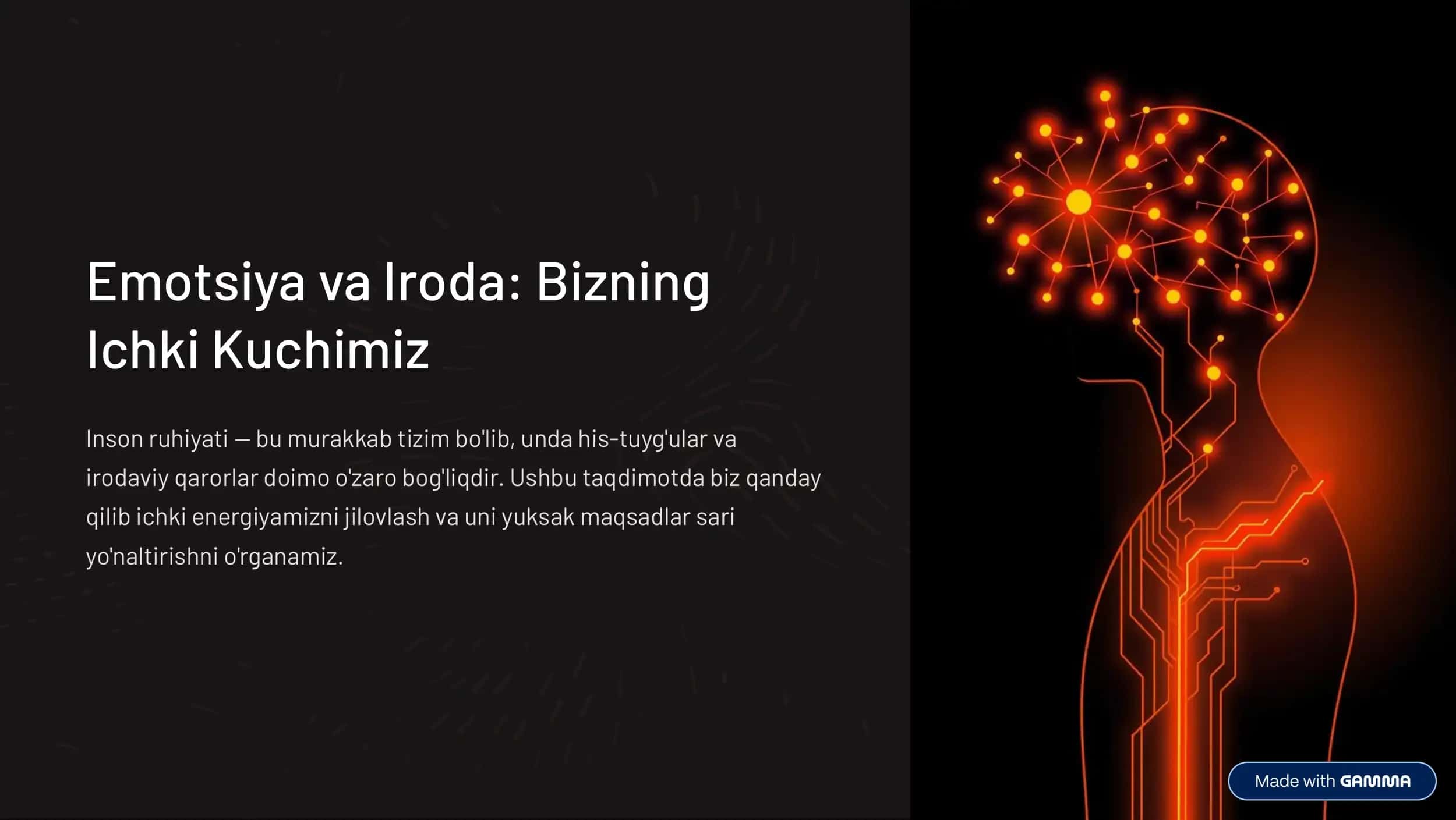 Emotsiya va Iroda: Bizning Ichki Kuchimiz 1