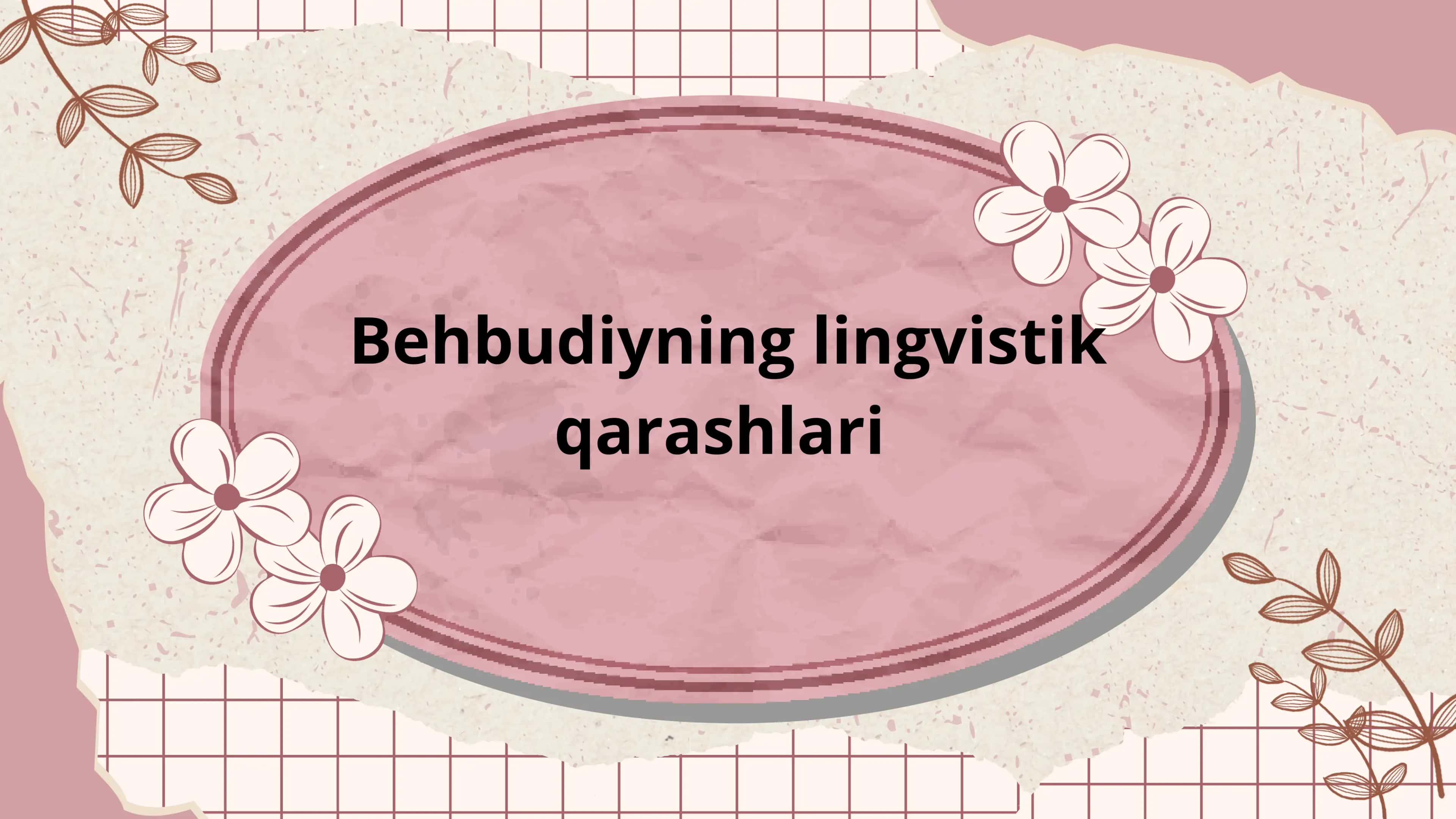 Behbudiyning lingvistik qarashlari 1