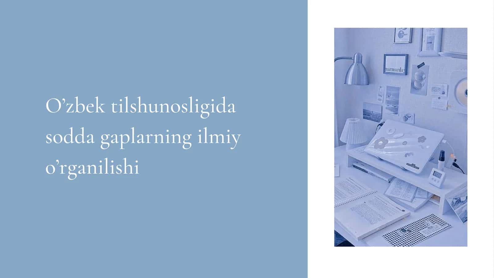 O'zbek tilshunosligida sodda gaplarning ilmiy o'rganilishi 1