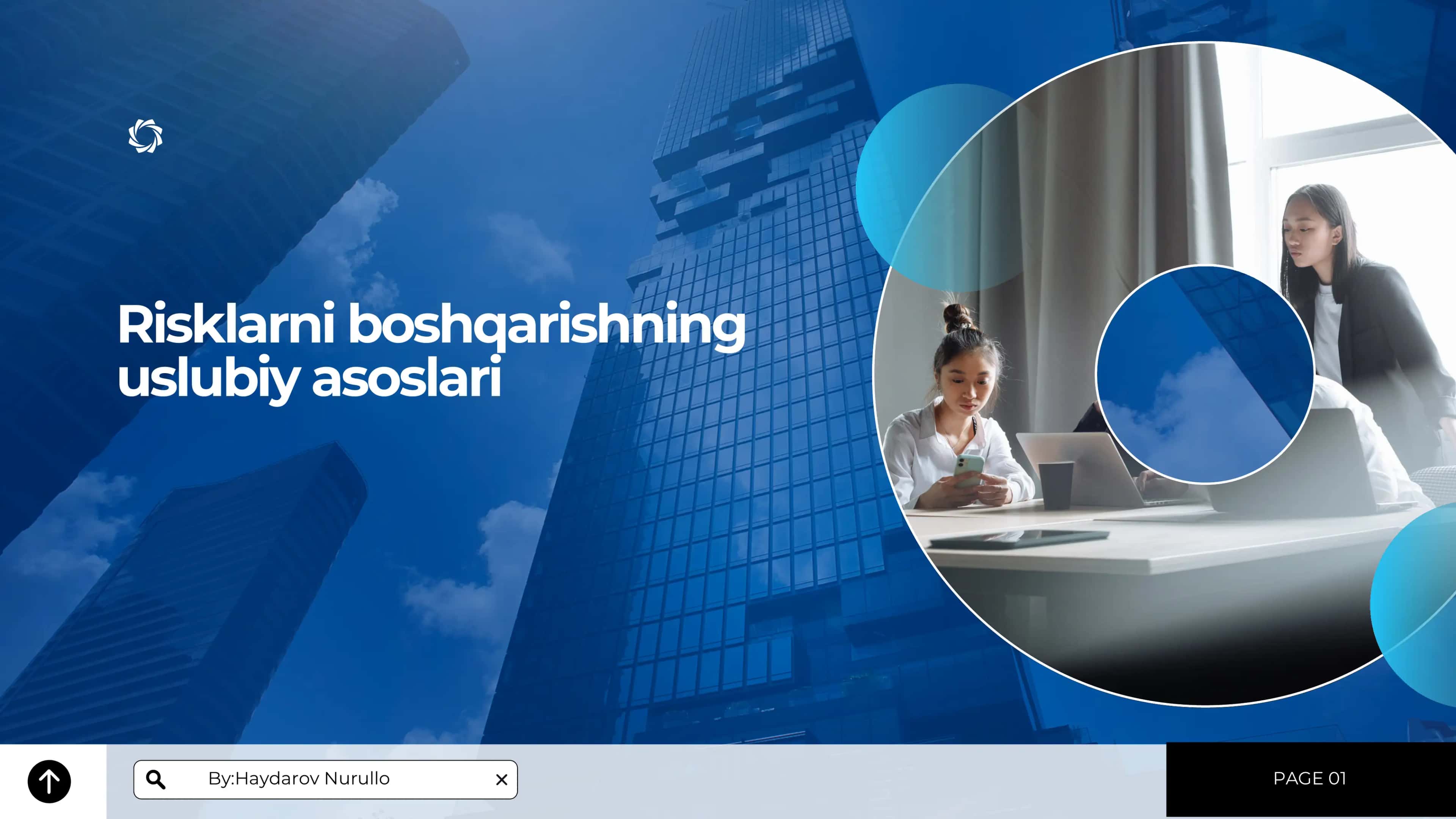 Risklarni boshqarishning uslubiy asoslari 1