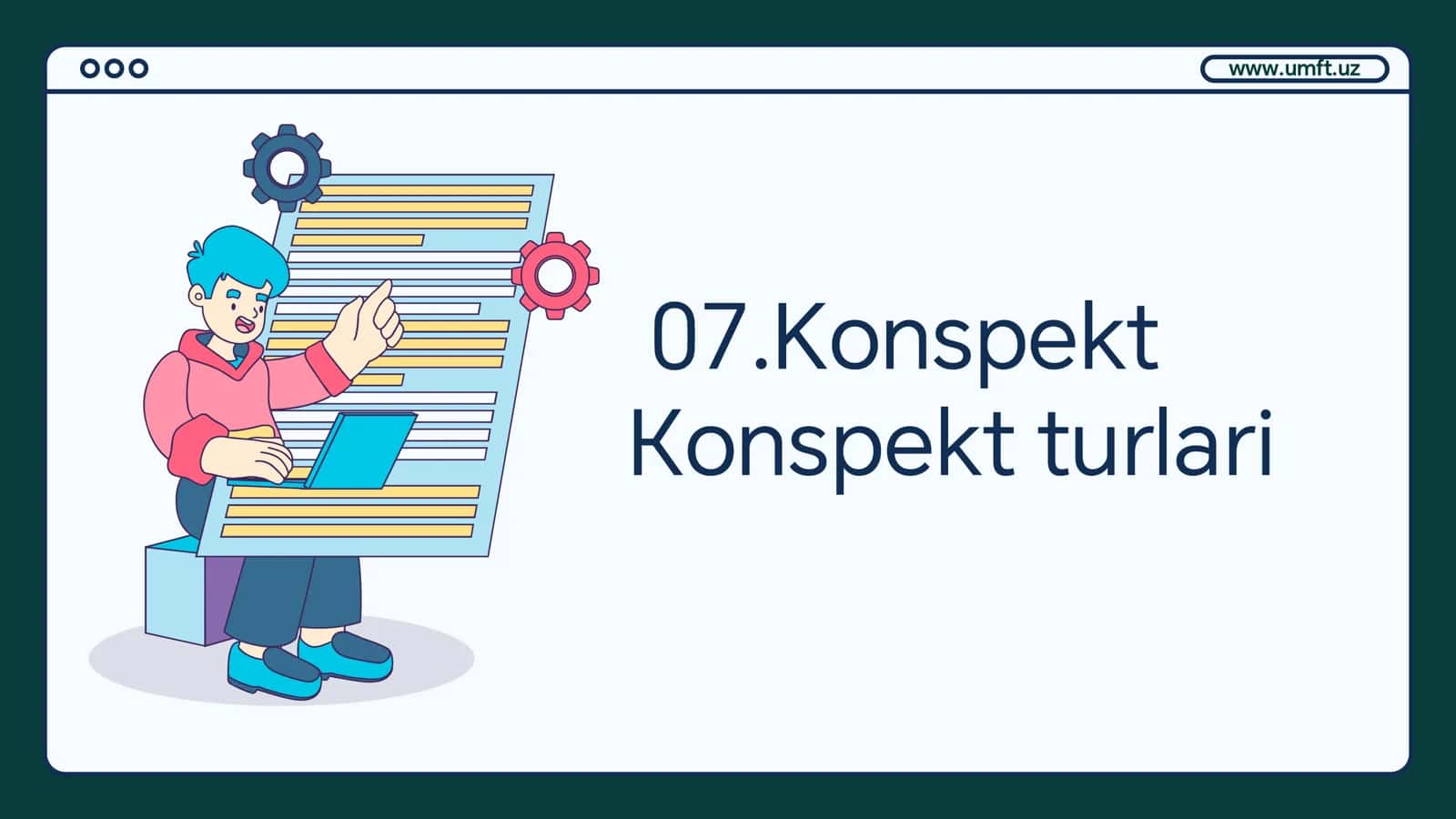 Konspekt 1