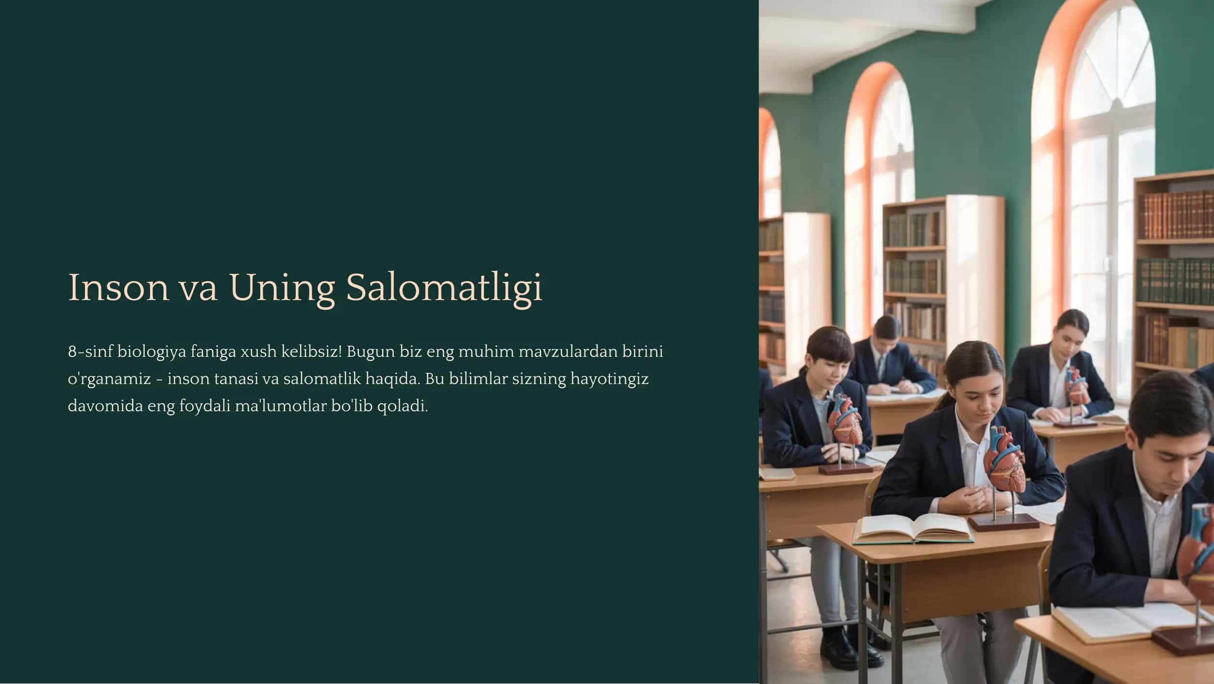 Inson va Uning Salomatligi 1