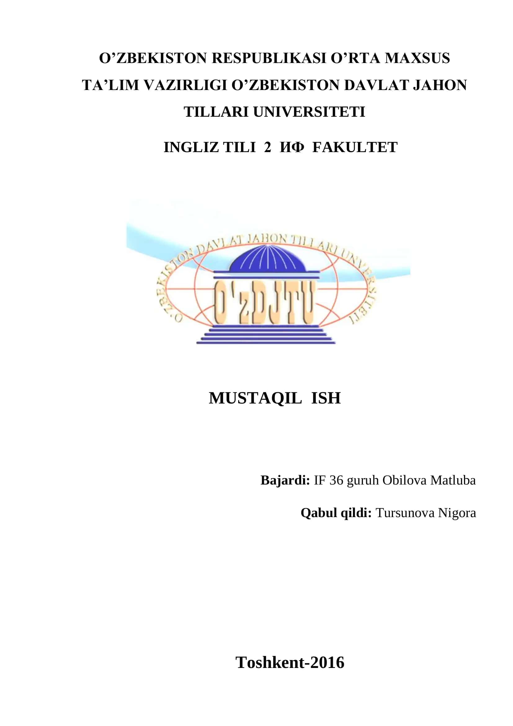 Tabiiy va texnogen tusdagi favqulodda vaziyatlar va muhofaza tadbirlari 1