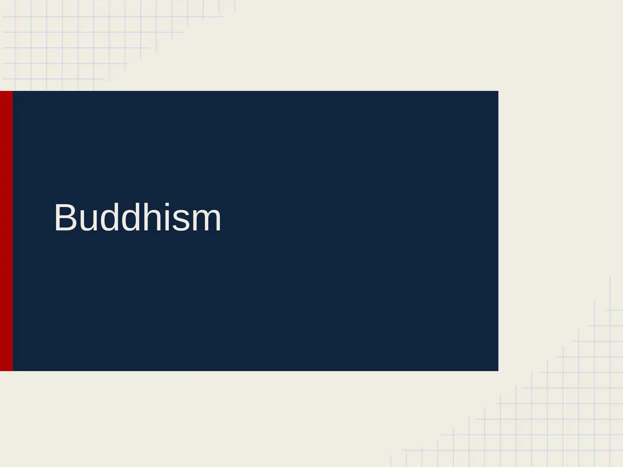 Buddhism religion 1