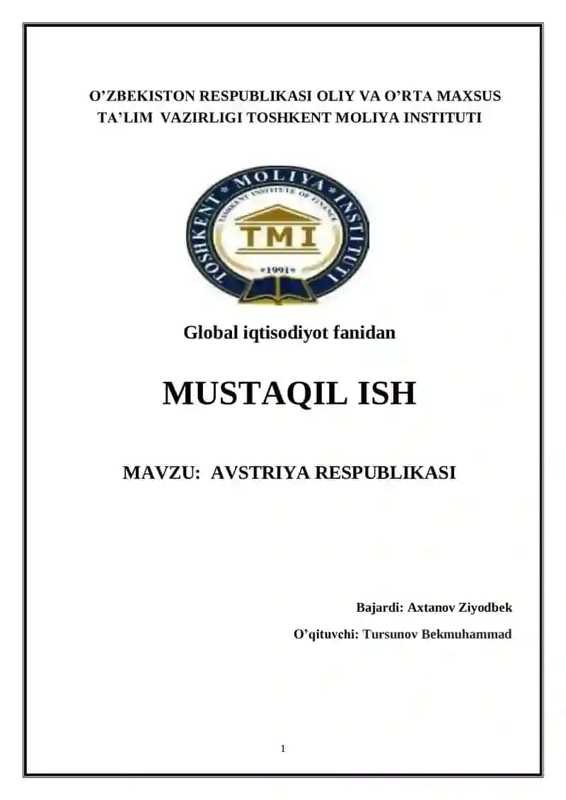 AVSTRIYA RESPUBLIKASI
